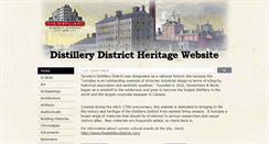 Desktop Screenshot of distilleryheritage.com